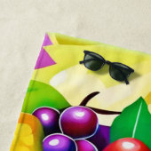 Levendige Fruit Medley Art Strandlaken (In situ)