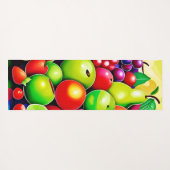 Levendige Fruit Medley Art Yogamat (Achterkant (horizontaal))
