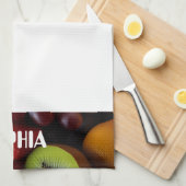 Levendige fruitfotografie theedoek (Quarter Fold)