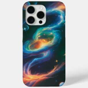 Levendige Galaxy Swirl Space Art - Kosmische telef iPhone 15 Pro Max Hoesje