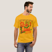 Levendige Geest van Cinco goud T-shirt (Voorkant volledig)