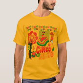 Levendige Geest van Cinco goud T-shirt (Voorkant)