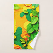 Levendige gelaagde Natuur Bad Handdoek (Handdoek)
