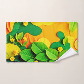 Levendige gelaagde Natuur Bad Handdoek (Handdoek)