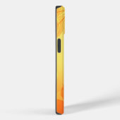Levendige gele blad aanpasbaar Case-Mate iPhone case (Achterkant / Rechts)