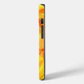 Levendige gele blad aanpasbaar Case-Mate iPhone case (Achterkant / Links)