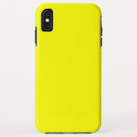 Levendige gele Fluo Delight Ready om aan te passen iPhone XS Max Hoesje<br><div class="desc">Dit aangepaste product is beschikbaar in een geel kleurendecor met een accent voor uzelf of als cadeau om altijd een indruk te maken. Klik op de knop "Aanpassen!" of klik op de link die u op deze productpagina vindt om een set gebruiksvriendelijke ontwerpgereedschappen weer te geven om dit product aan...</div>