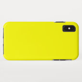 Levendige gele Fluo Delight Ready om aan te passen Case-Mate iPhone Case (Achterkant (horizontaal))
