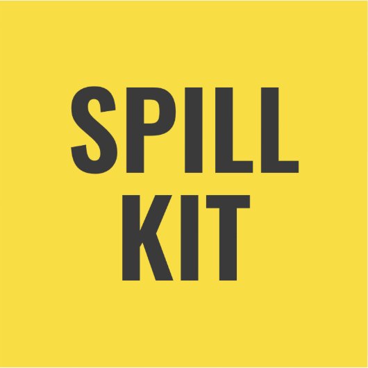 Levendige gele  morserijkit container sticker (Voorkant)