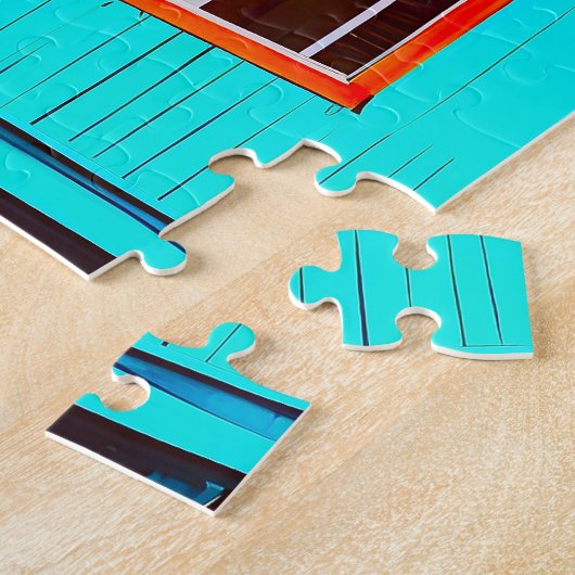 levendige gemeenschap legpuzzel (Zijkant)