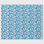 Levendige geometrie: modern naadloos cadeaupapier (Vlak)