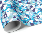 Levendige geometrie: modern naadloos cadeaupapier (Rol Hoek)