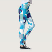 Levendige geometrie: modern naadloos leggings (Rechts)