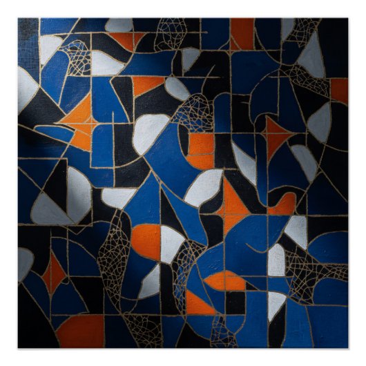 Levendige Geometrie Perfect Poster (Voorkant)