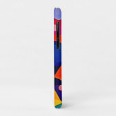 Levendige Geometrische Abstracte Kunst Case-Mate iPhone Case (Achterkant/links)