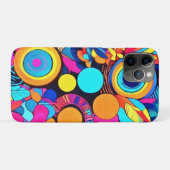 Levendige geometrische Abstracte patronen Case-Mate iPhone Case (Achterkant (horizontaal))