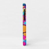 Levendige geometrische Abstracte patronen Case-Mate iPhone Case (Achterkant/links)