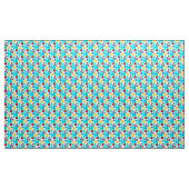 Levendige geometrische bloemen Abstracte stof (Yard (91,4 cm))