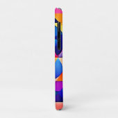 Levendige geometrische harmonie Case-Mate iPhone case (Achterkant/links)