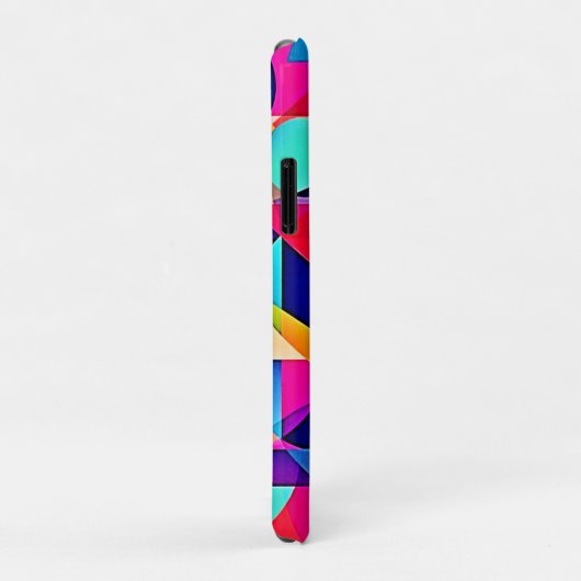 Levendige geometrische harmonie Case-Mate iPhone case (Achterkant/rechts)