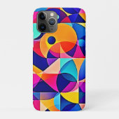 Levendige geometrische harmonie Case-Mate iPhone case (Achterkant)