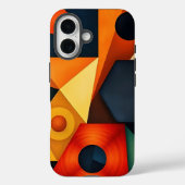 Levendige geometrische harmonie Case-Mate iPhone case (Achterkant)