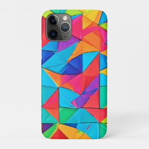 Levendige geometrische kleur blokkeert kunst Case-Mate iPhone case