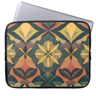 Levendige geometrische laptophoes 13" laptop sleeve