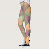 Levendige geometrische Leggings - Artistic Seamles (Links)