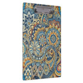 Levendige geometrische Paisley Abstract Klembord (Rechts)