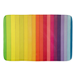Levendige gestreepte badmat – zacht & absorberend