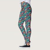 Levendige gevederde sereniteit leggings (Links)