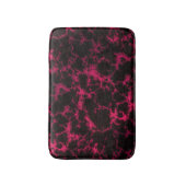 Levendige gevlekte Gothic Roze en Zwart Badmat (Voorkant Verticaal)