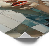 Levendige gezichten - Kleurrijke persoonlijkheden Poster (Hoek)