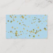 Levendige Ghost Halloween Baby shower Books for Ba Informatiekaartje (Achterkant)