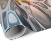 Levendige gietinkt Abstract Cadeaupapier (Rol Hoek)