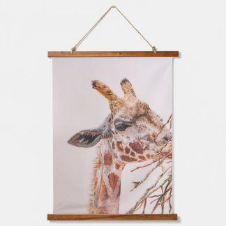 Levendige Giraffe wanddecoratie wandtapijten Hangend Wandkleed