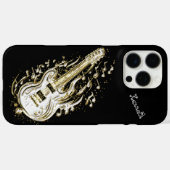 Levendige gitaarsnaren in harmonie Case-Mate iPhone case (Achterkant (horizontaal))