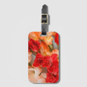Levendige Gladiolus bloemen Bagagelabel (Voorkant (verticaal))