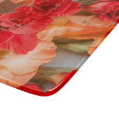 Levendige Gladiolus bloemen Snijplank (Hoek)