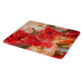 Levendige Gladiolus bloemen Snijplank (Hoek)