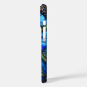 Levendige glas in lood bloem Case-Mate iPhone case (Achterkant / Links)