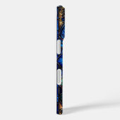 Levendige glas in lood bloem Case-Mate iPhone case (Achterkant / Rechts)