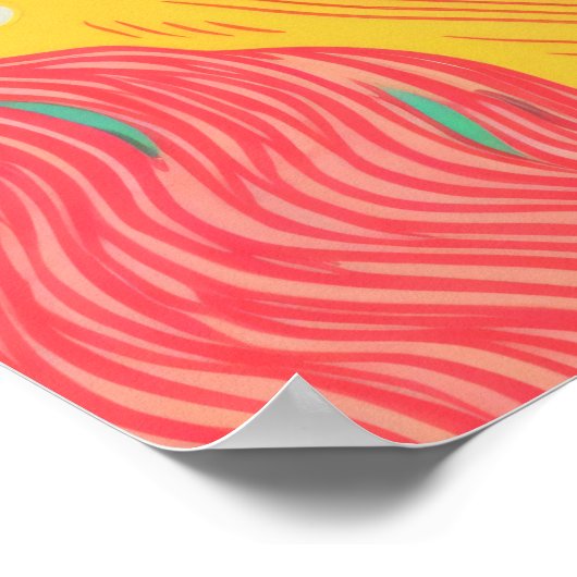 Levendige glimlach poster (Hoek)