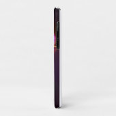 Levendige gloeiende bloem met neonaccenten Case-Mate iPhone case (Achterkant/links)