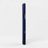 Levendige gloeiende bloem met neonaccenten Case-Mate iPhone case (Achterkant/rechts)