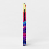 Levendige golven: Abstracte neon energie stroom ku Case-Mate iPhone Case (Achterkant/links)