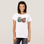 Levendige Gouden ITALY T-shirt (Voorkant volledig)