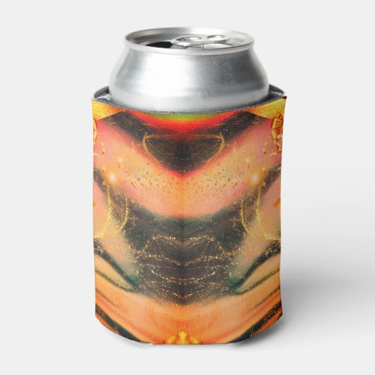 Levendige gouden Koelbox Blikjeskoeler (Blikje Voorkant)