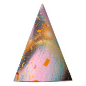 Levendige gouden Petten Feesthoedjes (Voorkant)